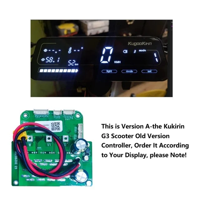 Kukirin G3 E-Scooter-Controller