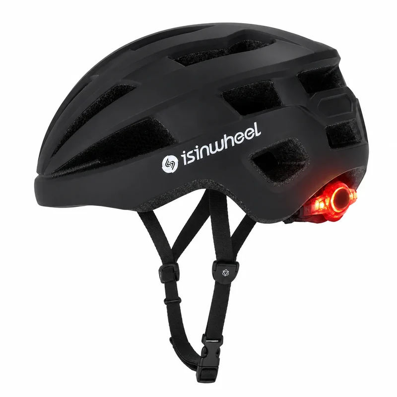 isinwheel Cycling Helmet with Rechargeable Light
