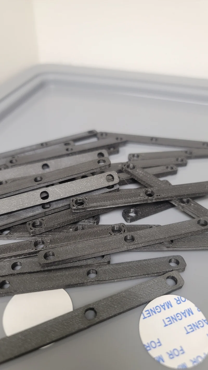 Master Pro 3d Printed Battery Spacers for Street Tire Upgrade