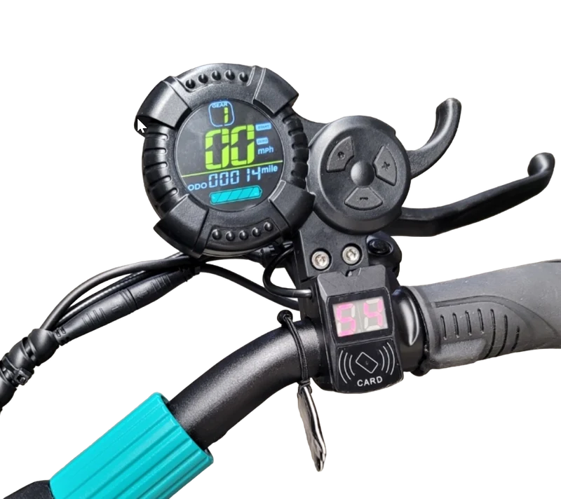 VSETT LCD Display Throttle and NFC Card Reader