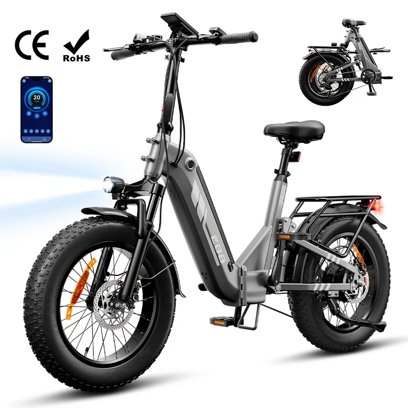 EB8 Klappbares E-Bike mit Drehmomentsensor