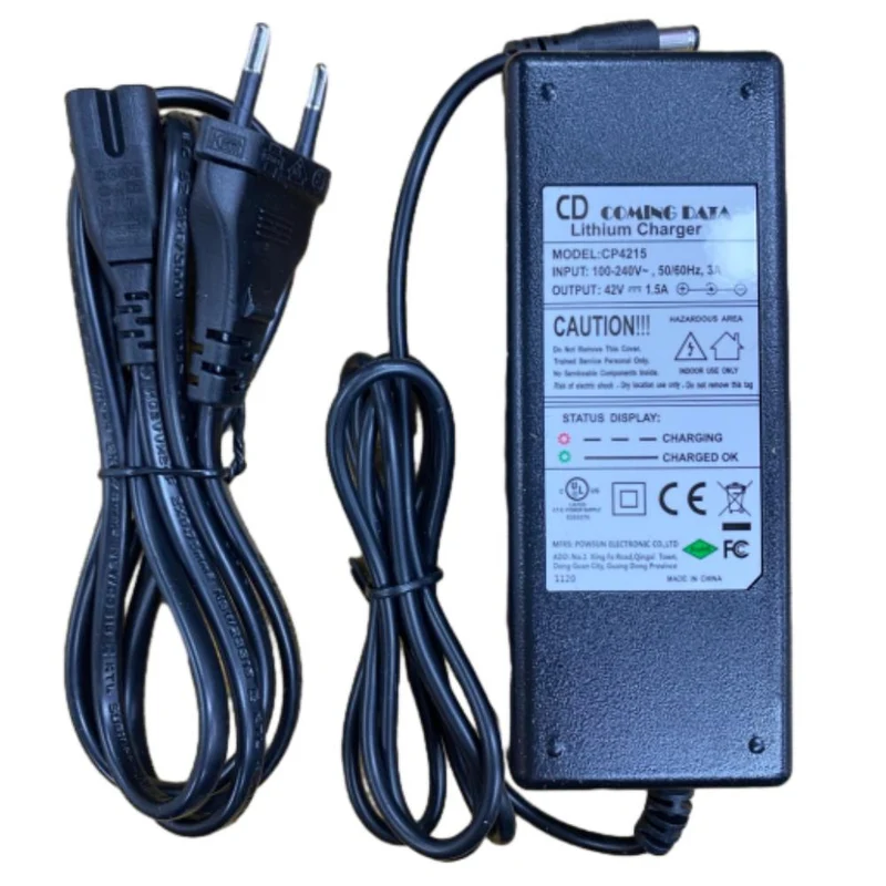 42V 1,5A EU Ladegerät für iScooter i9 / i9 Pro / S9 / S9 Pro / i8M / i9M E-Scooter
