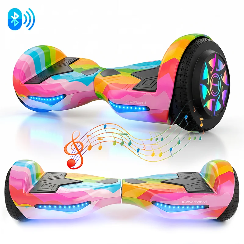 iHoverboard H2 Rosa Bluetooth Hoverboard 6.5"