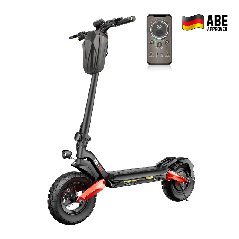 iScooter T8 Offroad-E-Scooter Mit Straßenzulassung (ABE,eKFV)