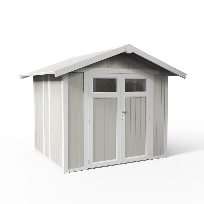 Abri de jardin 4,9 m² gris-vert Utility