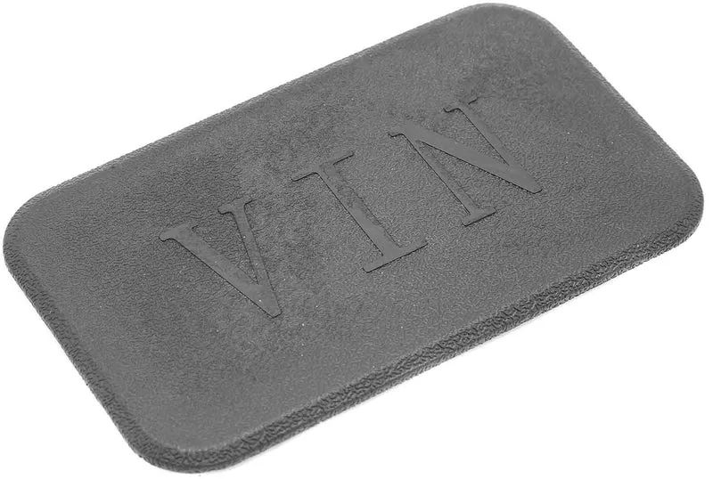 Fahrzeug ID Gummiabdeckung