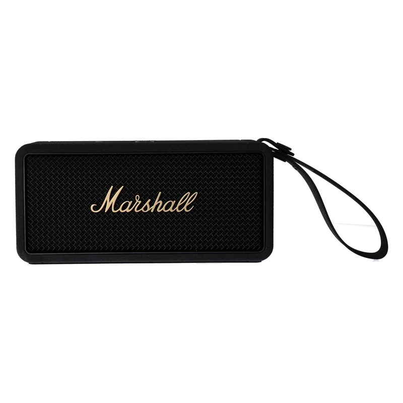 Marshall MIDDLETON tragbarer Bluetooth Lautsprecher Black & Brass