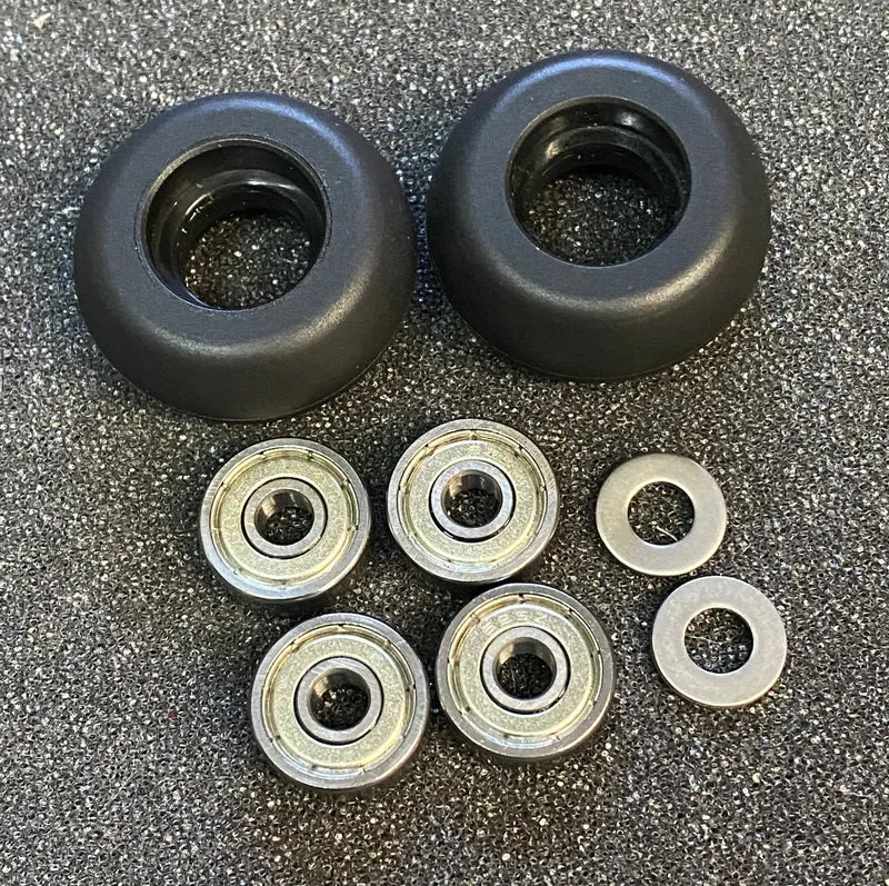 Replacement Wheels & Bearings for Fangs™ Pint Bumper - Onewheel Pint X, Pint Compatible