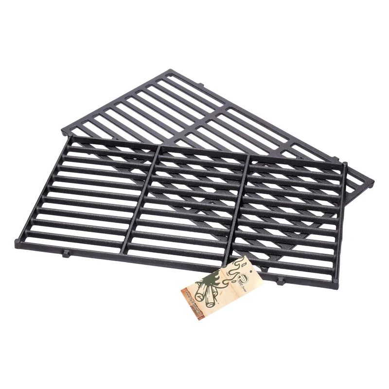 Unviversal Grillrost aus Gusseisen für Gasgrills passend zu Weber Spirit Genesis uvm. 44,5 x 26 cm