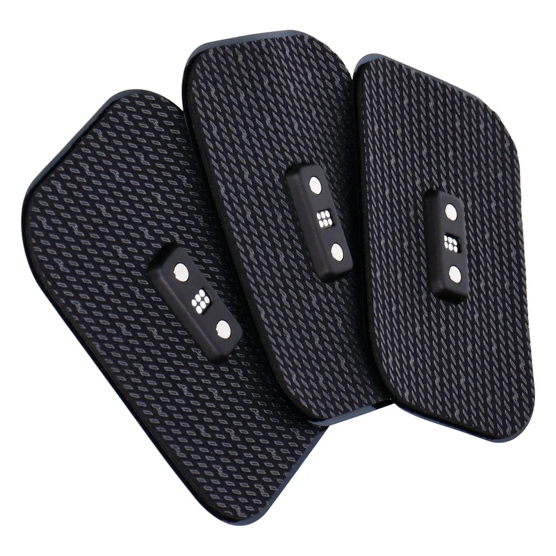 Hyperice Venom Go Massagepad Nachfüllpackung 3 Stk Schwarz
