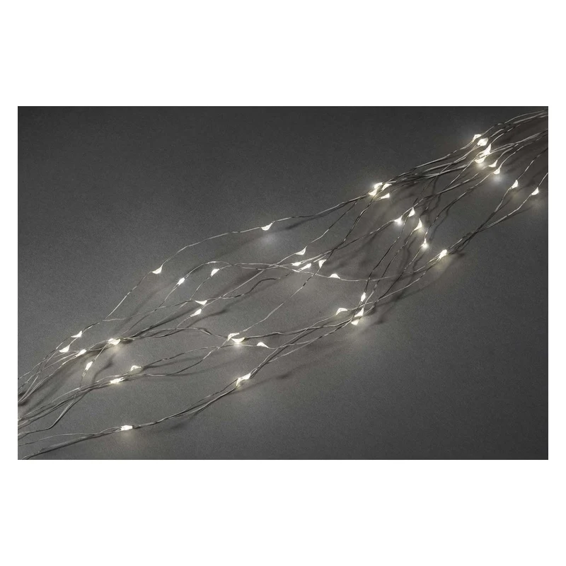 Konstsmide 6381-190 LED-Tropfenlametta 200-flg.