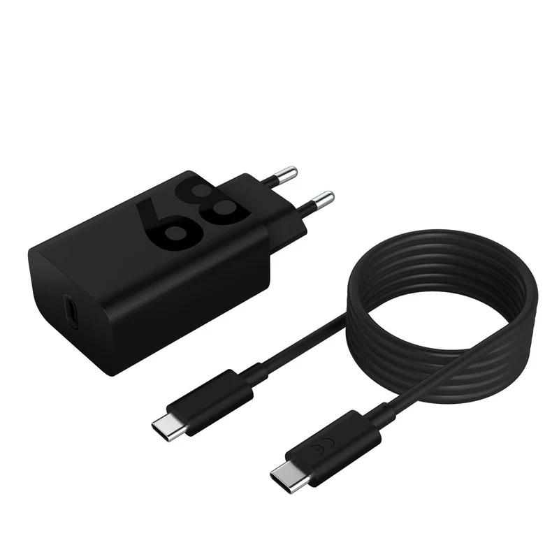 Lenovo ZG38C05739 USB-C Wall Charger 68W Universal-Ladegerät für Mobilgeräte Schwarz