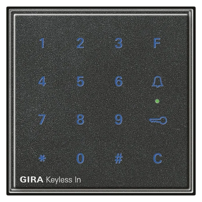 Gira 260567 Codetastatur anthrazot Keyless In
