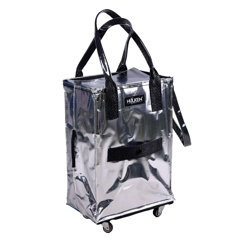 Hulken® Small Shopper mit Rollen Silver