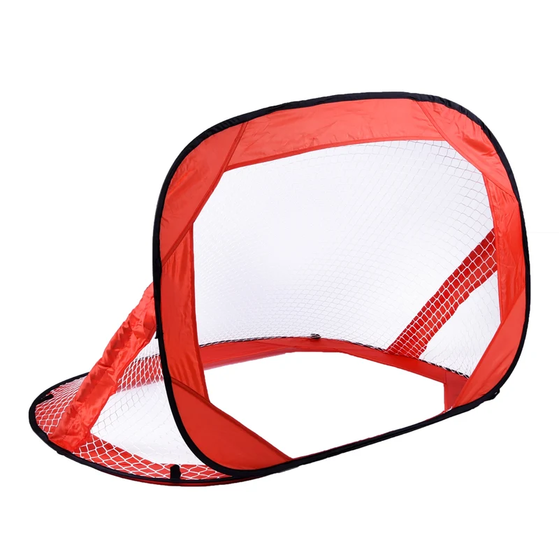 Kapler Fussballtor Pop-up-90x60x60cm Rot