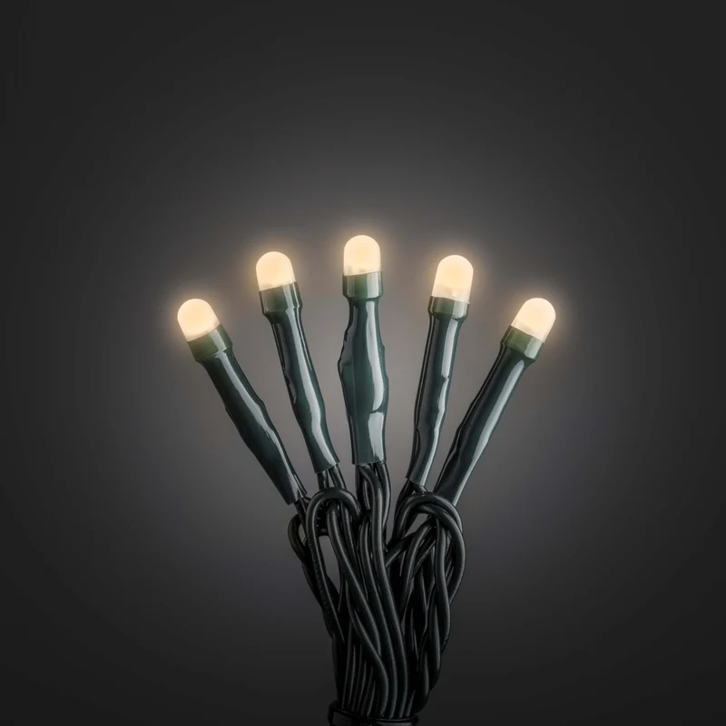 Konstsmide Micro-LED-Lichterkette bernstein
