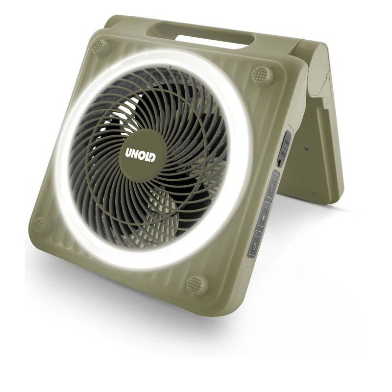 UNOLD Camping Solarventilator Grün 10 Watt