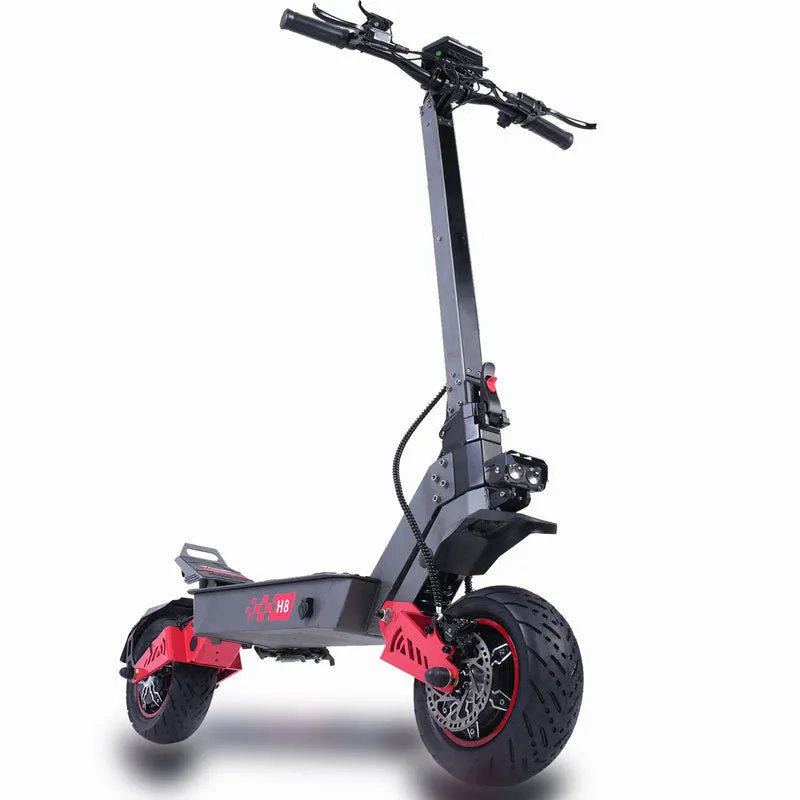 HWWH H8 Best Foldable Smart Adult Electric Scooter | Two Wheels Off-Road Electric Scooter