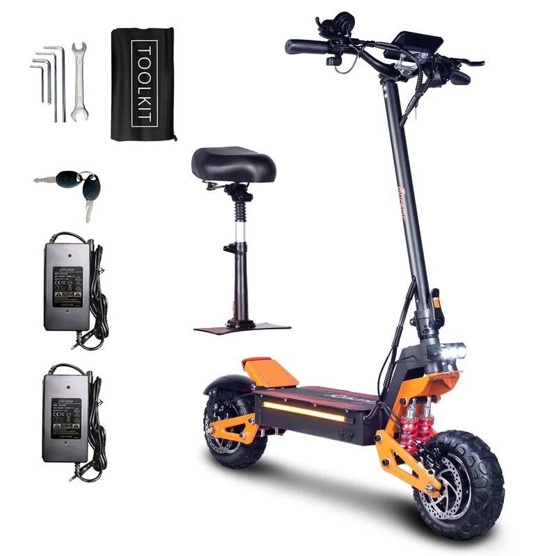 HWWH X5A Folding Dual Motor Off-Road Two Wheel Electric Scooter