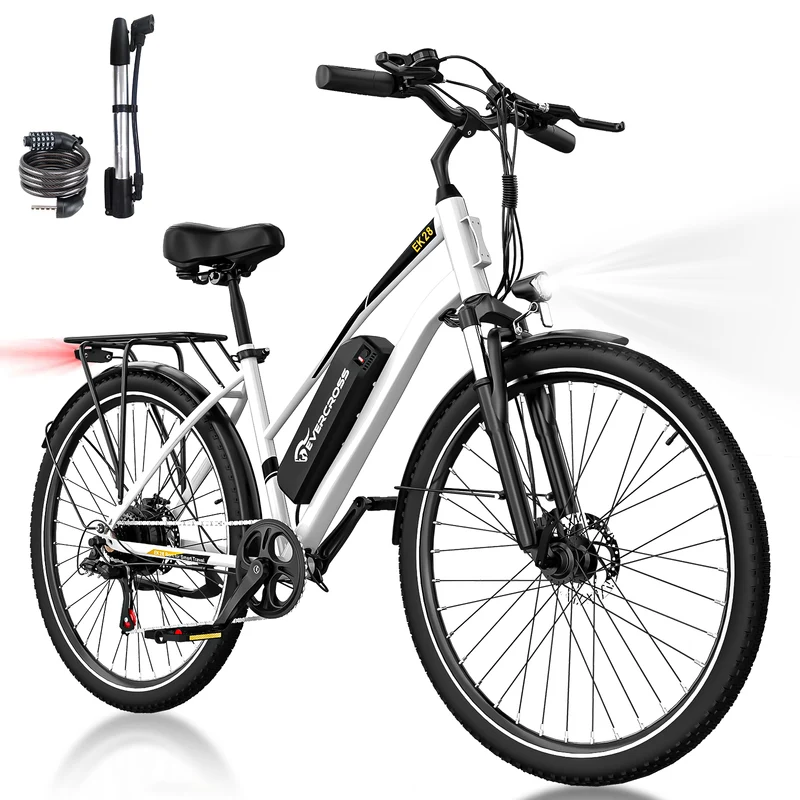 EVERCROSS EK28 28-Zoll-Reifen-Elektrofahrrad