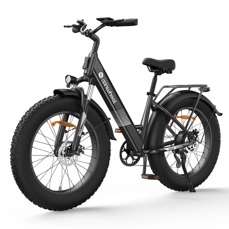 isinwheel 750W M60 All-Terrain Fat Tire Trekking E-Bike