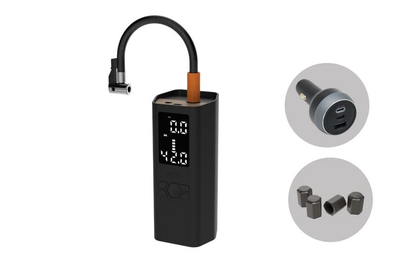 Portable Air Compressor + Charging Solution Kit