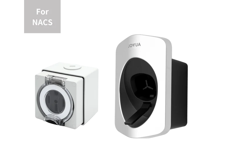 Charging Cable Holder (NACS) + NEMA 14-50 Power Outlet Box