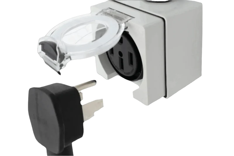 NEMA 14-50 Weatherproof Power Outlet Box