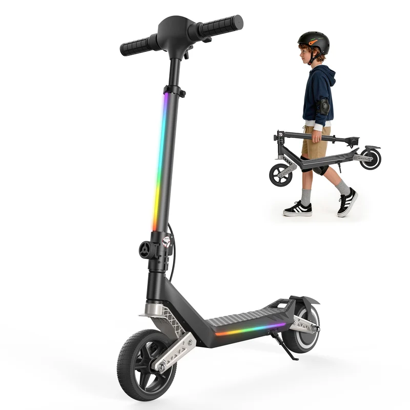 K6 Kinder E-Scooter mit Doppelfederung