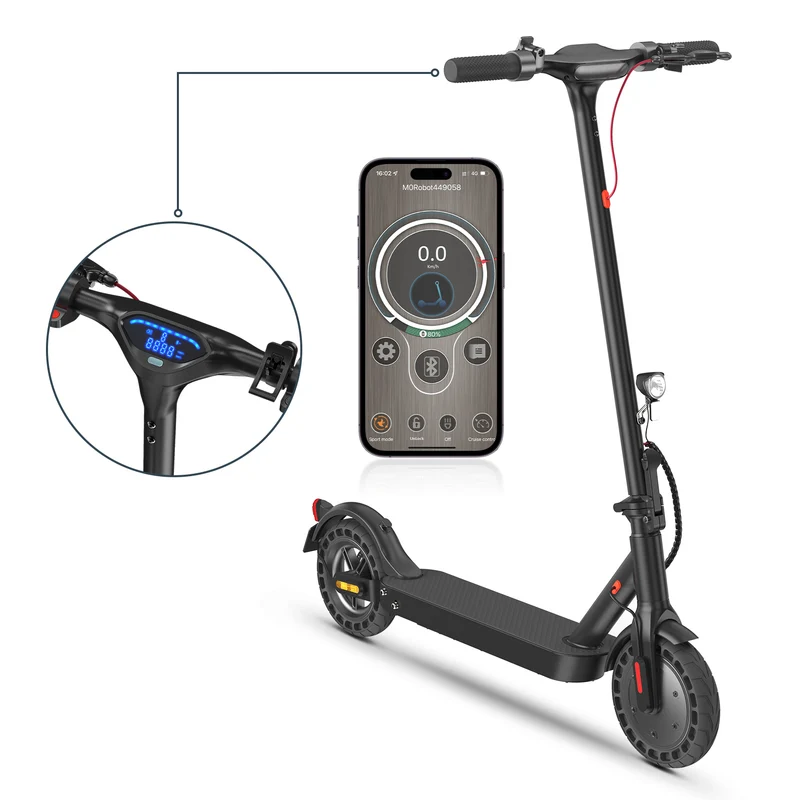E9TMax 500W 10" E-Scooter Mit Straßenzulassung (ABE,eKFV)