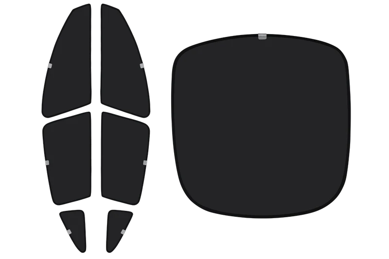 Side + Rear Lift Gate Window Sunshade for Model Y L (2026+)
