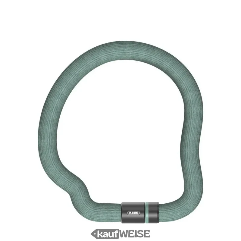 ABUS Goose Lock 6206K/110 Kettenschloss (110cm) | Level 7 | Formstabil & Lackschonend | Mint