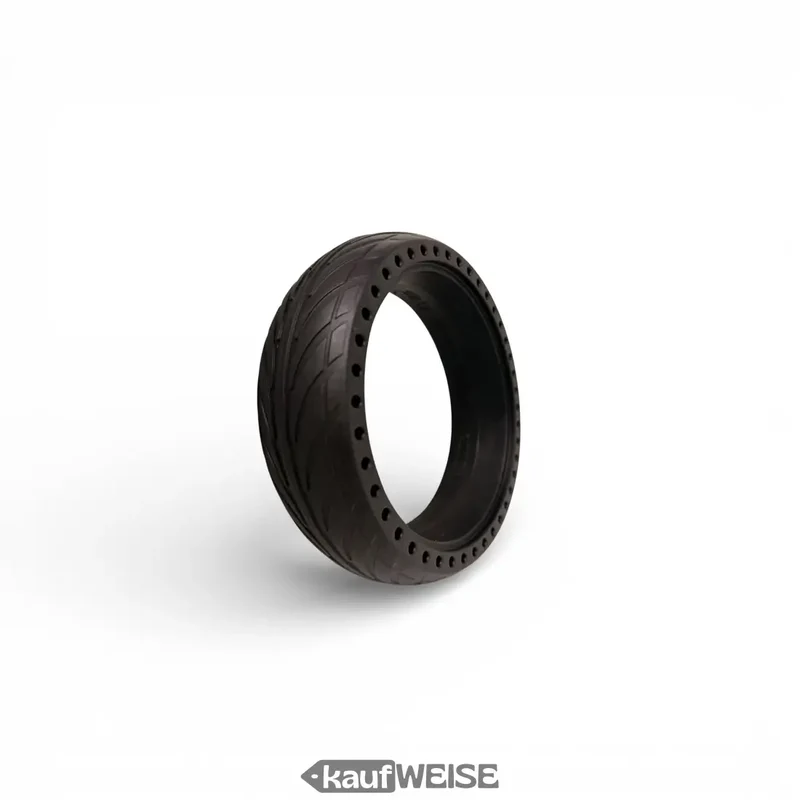 VOLTES Honeycomb-Reifen 8x2.125 | Für Segway-Ninebot ES-Serie | 8 Zoll, Schwarz