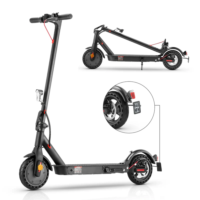 E9 E-Scooter mit Straßenzulassung, 8.5 Zoll 350 W 7.5 Ah Faltbarer E Scooter Leistungsstarker Wabenreifen