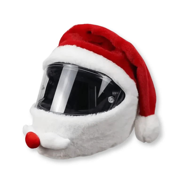 Weihnachtsmützen-Überzug für Helm