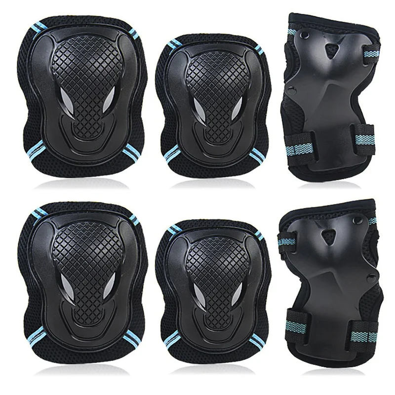 Knieschoner, Ellbogenschoner & Handgelenkschoner (6er-Pack)