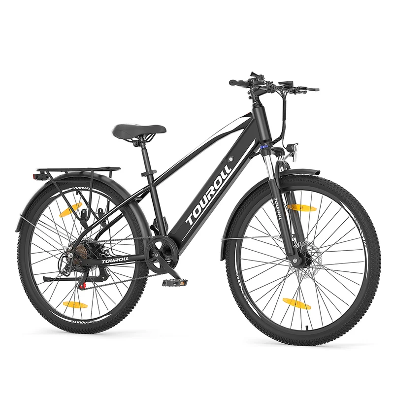 Touroll J1 Electric Trekking Bike 27.5" Tires 250W Motor UK