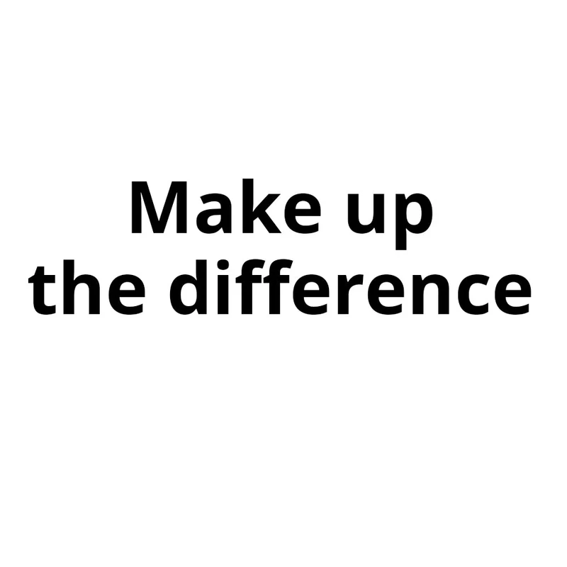 Make up difference -ool_2844