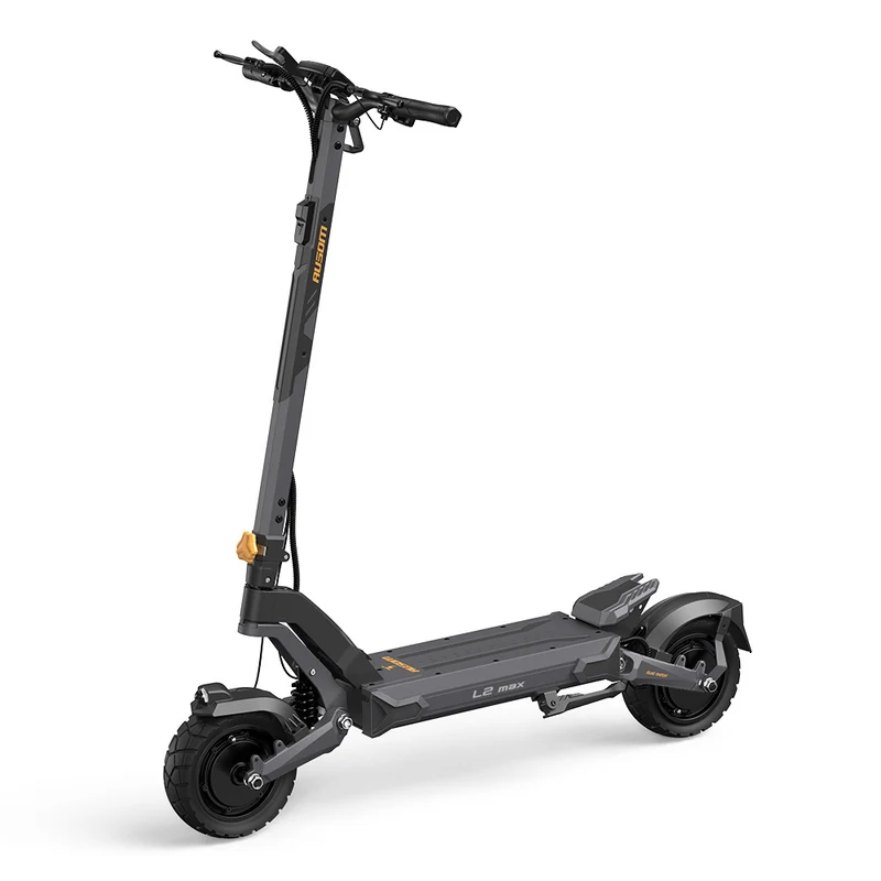 Ausom L2 Max Electric Scooter Dual 1000W Motor 48V 20.8Ah Battery 10" Tires