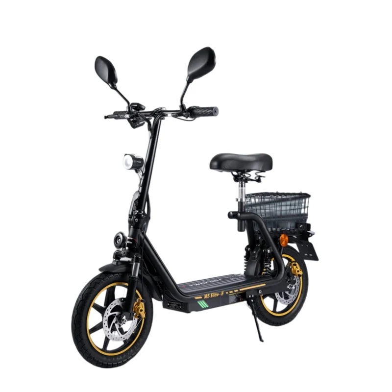 TWOFISH M5 Elite-E 14" Sitzender Elektroroller 500W Motor 48V 13Ah Batterie