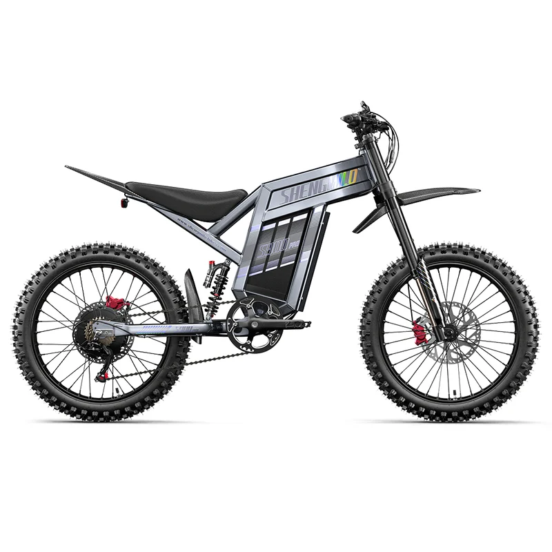 SHENGMILO S900 PRO 20" All-Terrain Elektrofahrrad mit 3000w Motor 60V 35Ah Batterie