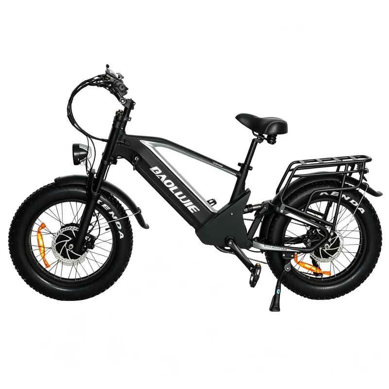 BAOLUJIE P4 DP 2011 24" Elektrisches Mountainbike 2000W Motor 48V 20Ah Batterie