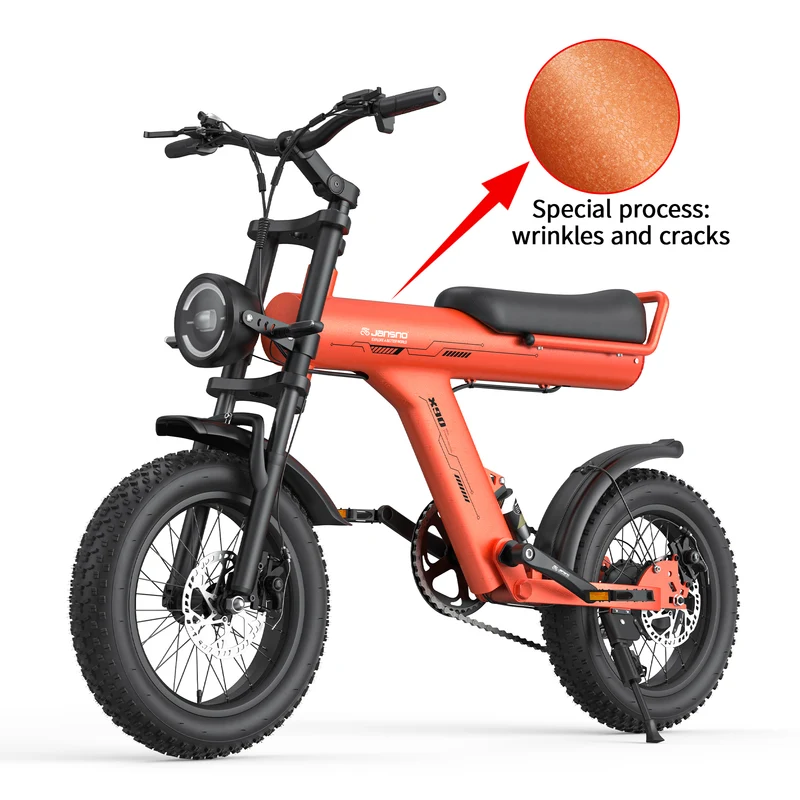 JANSNO X90-Y 16" Offroad-Elektrofahrrad 750W Motor 48V 25Ah Batterie