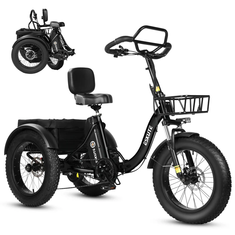 ESKUTE T302 PRO 20" Lasten-Elektrofahrrad 250W Motor 48V 20.8Ah Batterie