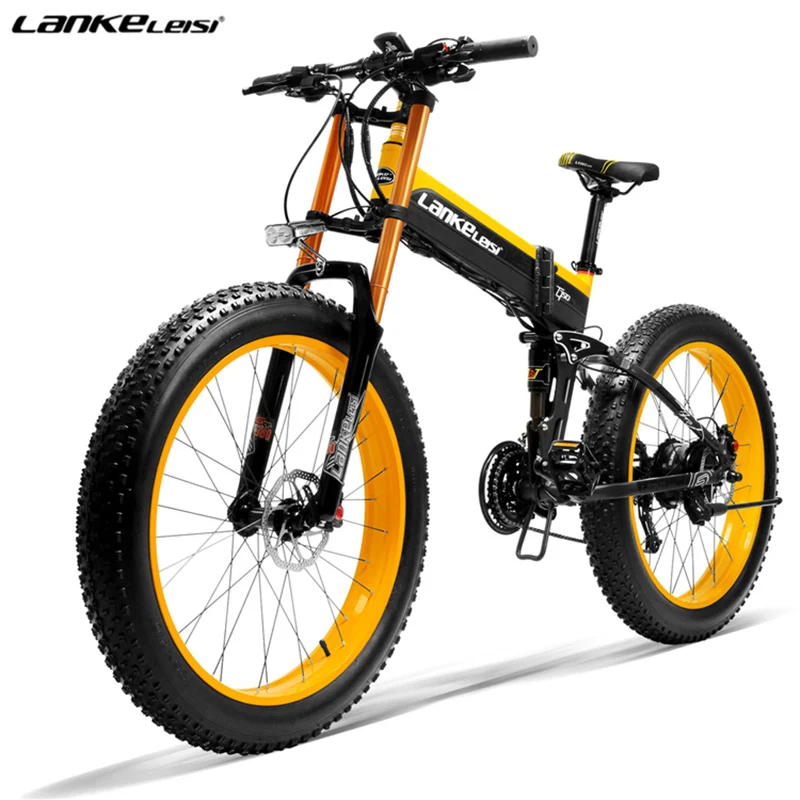 LANKELEISI XT750 PLUS 26" Elektrisches Mountainbike 1000W Motor 48V 17.5Ah Batterie
