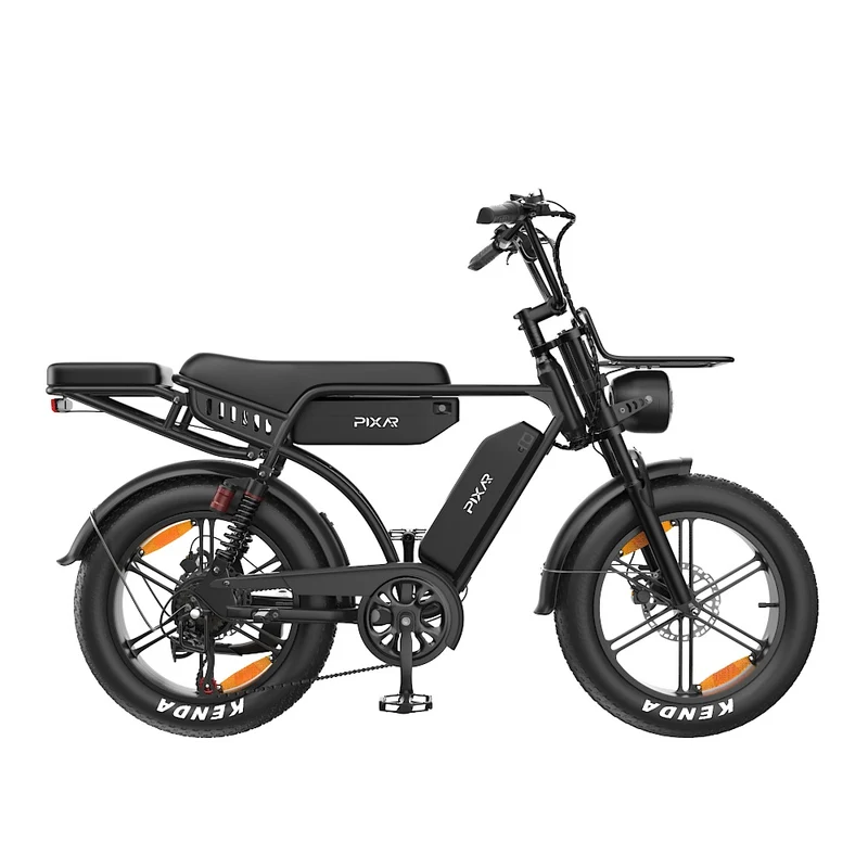 PIXAR M9 20" Fat Tire Elektrofahrrad 250W Motor 48V 35Ah Batterie