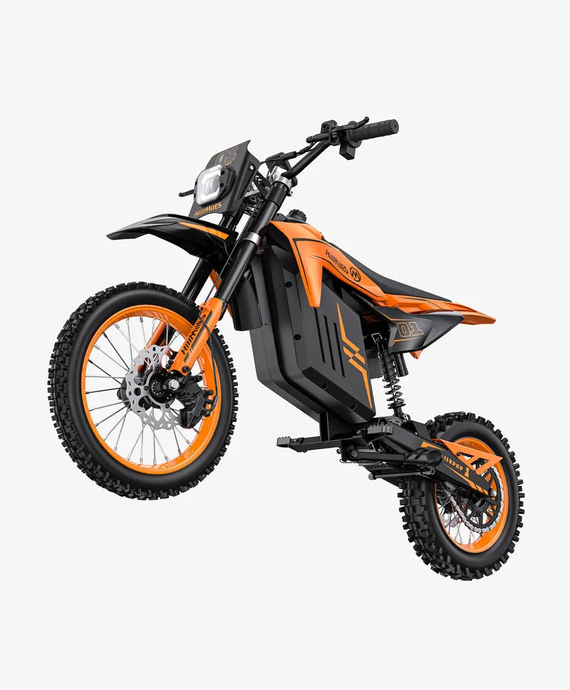 HILLMILES Mile Pop 1 14" Offroad-Elektrofahrrad 3000W Gipfel Motor 48V 25Ah Batterie