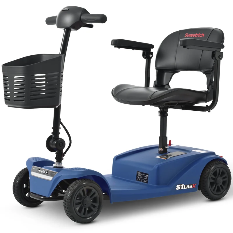 SWEETRICH S1 LITEX 8 Zoll 4 Räder Elektromobil Scooter 250W Motor 24V 12Ah Batterie