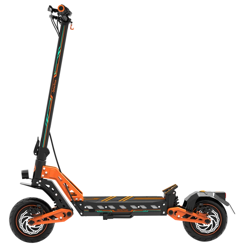 DRIVETRON DT10 10" Off-Road Electric Scooter Doppelmotor 1000W*2 48V 20.8Ah Batterie