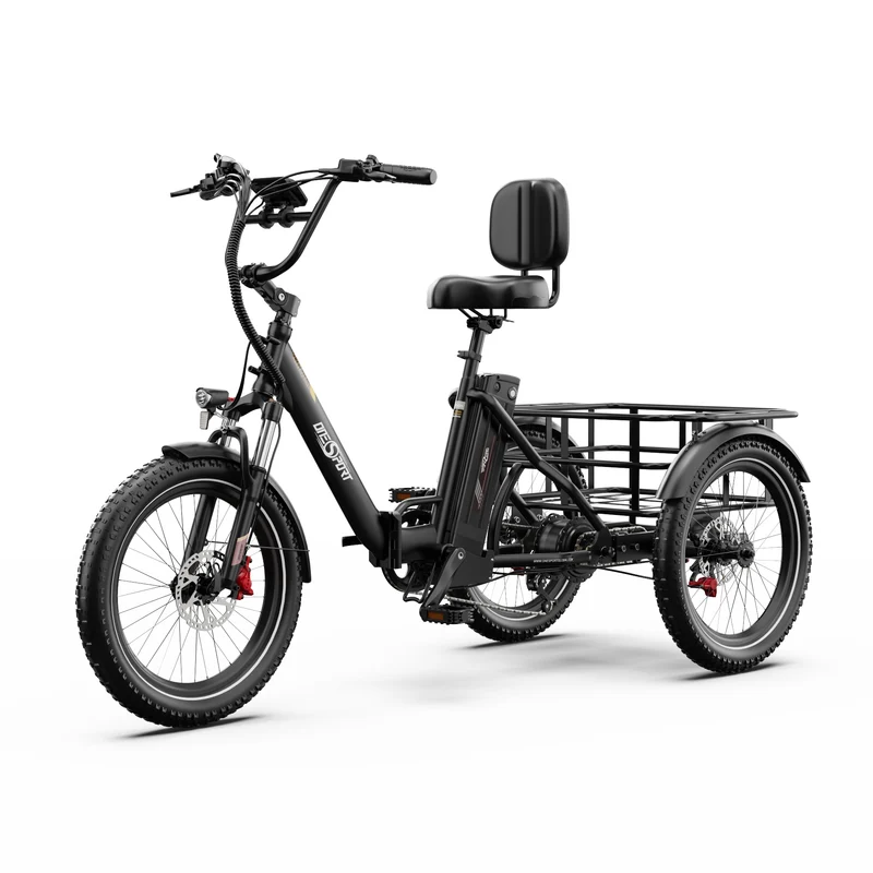 ONESPORT OT30 PRO 20" Klappbares E-Dreirad mit 3 Rädern | 500W Motor, 48V 18Ah Batterie